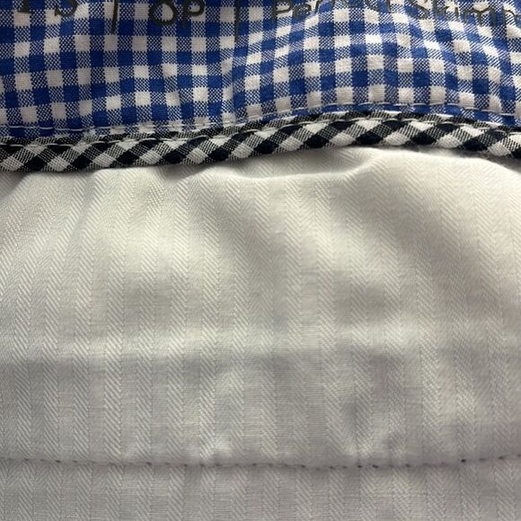 Talbots Gingham Check Perfect Skimmer Capri Pants Cotton with Spandex - Picture 8 of 10